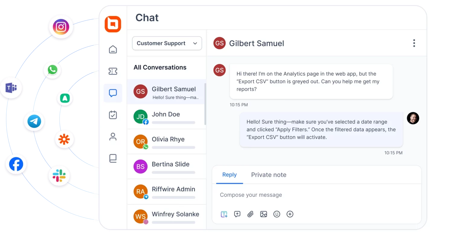Omnichannel Customer Service in BoldDesk