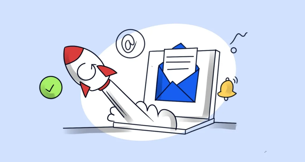 Auto reply email checklist showing acknowledgment, response time, working hours, extra info, and contact options